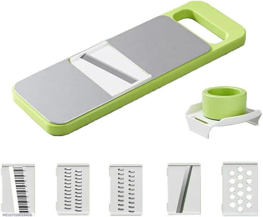 Green Multi-Blade Grater with ABS Plastic Handle