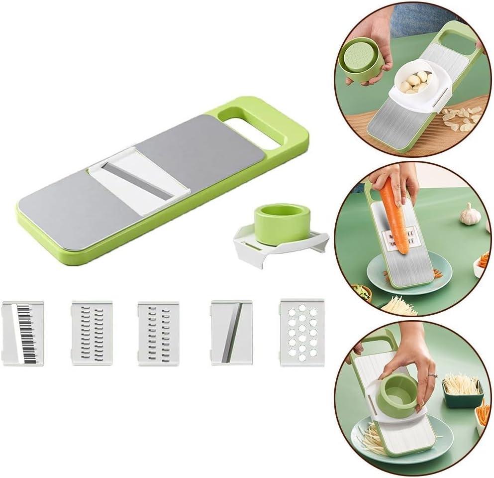 Green Multi-Blade Grater with ABS Plastic Handle
