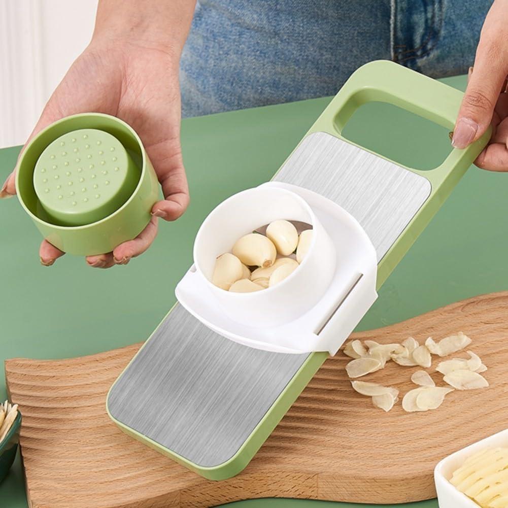 Green Multi-Blade Grater with ABS Plastic Handle