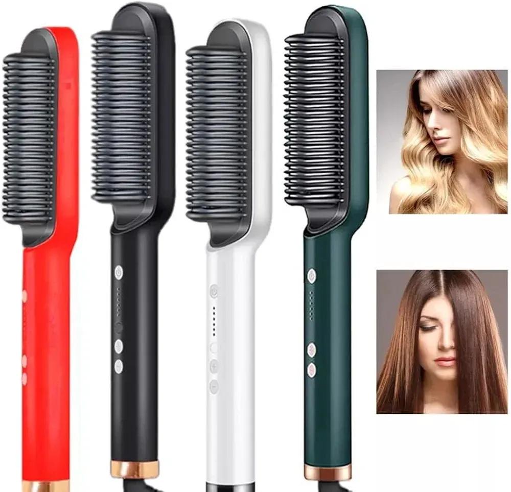 Green Hair Comb for Straight & Curly Hair Styling